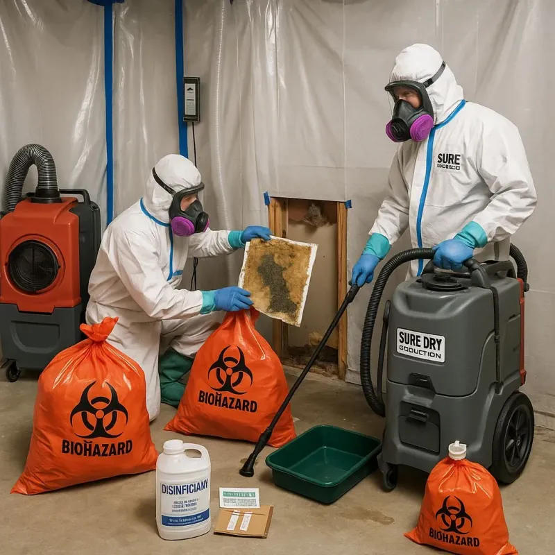 Contaminated Water Handling Protocols process in Porterville, CA