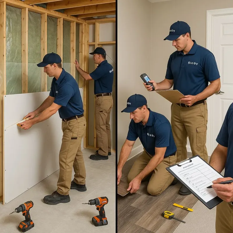 Repairs and Reconstruction process in Porterville, CA