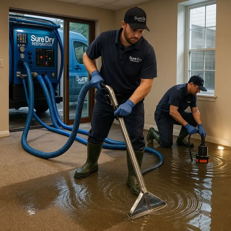 Water Extraction and Removal process in Porterville, CA